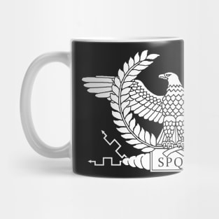 Roman White Eagle Mug